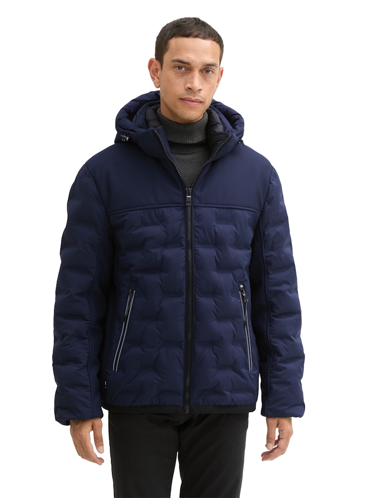 Hybrid Tom Tailor Soft Parka Puffer Jacke Herren Tom Tailor TOM