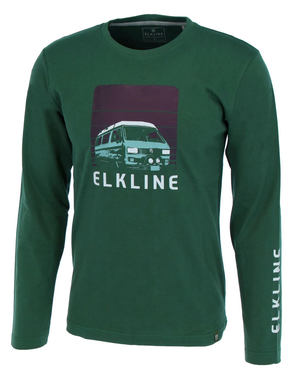 ELKLINE HOT SEAT Bulli Langarmshirt aus reiner Bio-Baumwolle für Herren - Elkline - SAGATOO - 4051533638853