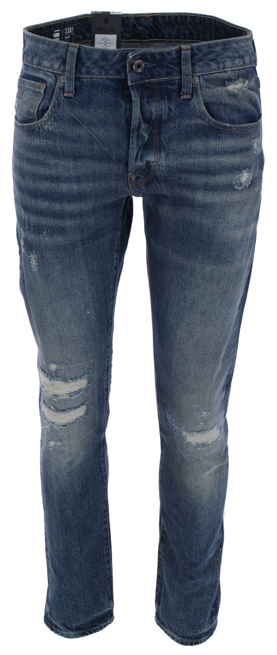 G-Star Herren Jeans 3301 Slim Fit - G-Star Raw Denim - SAGATOO - 8719369224065