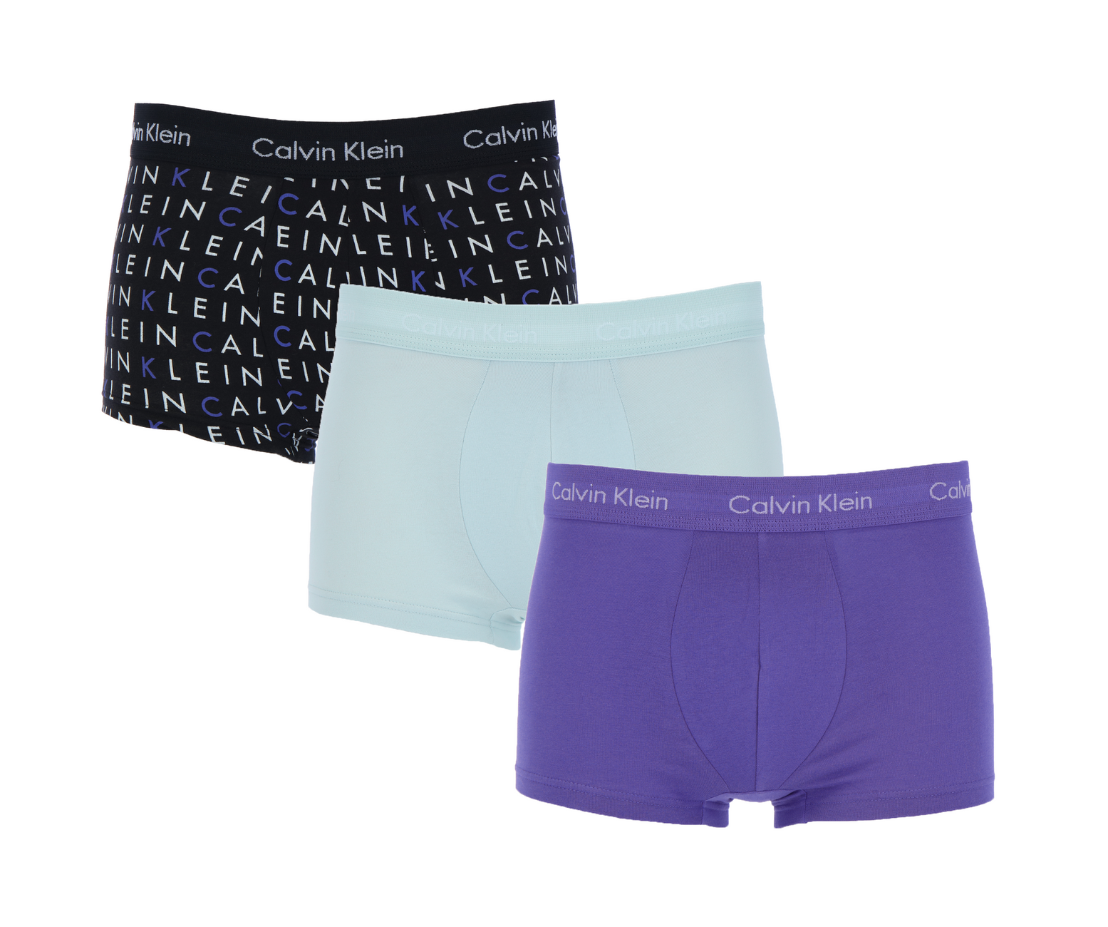 CALVIN KLEIN LOW RISE TRUNK 3er Pack Herren Boxershorts