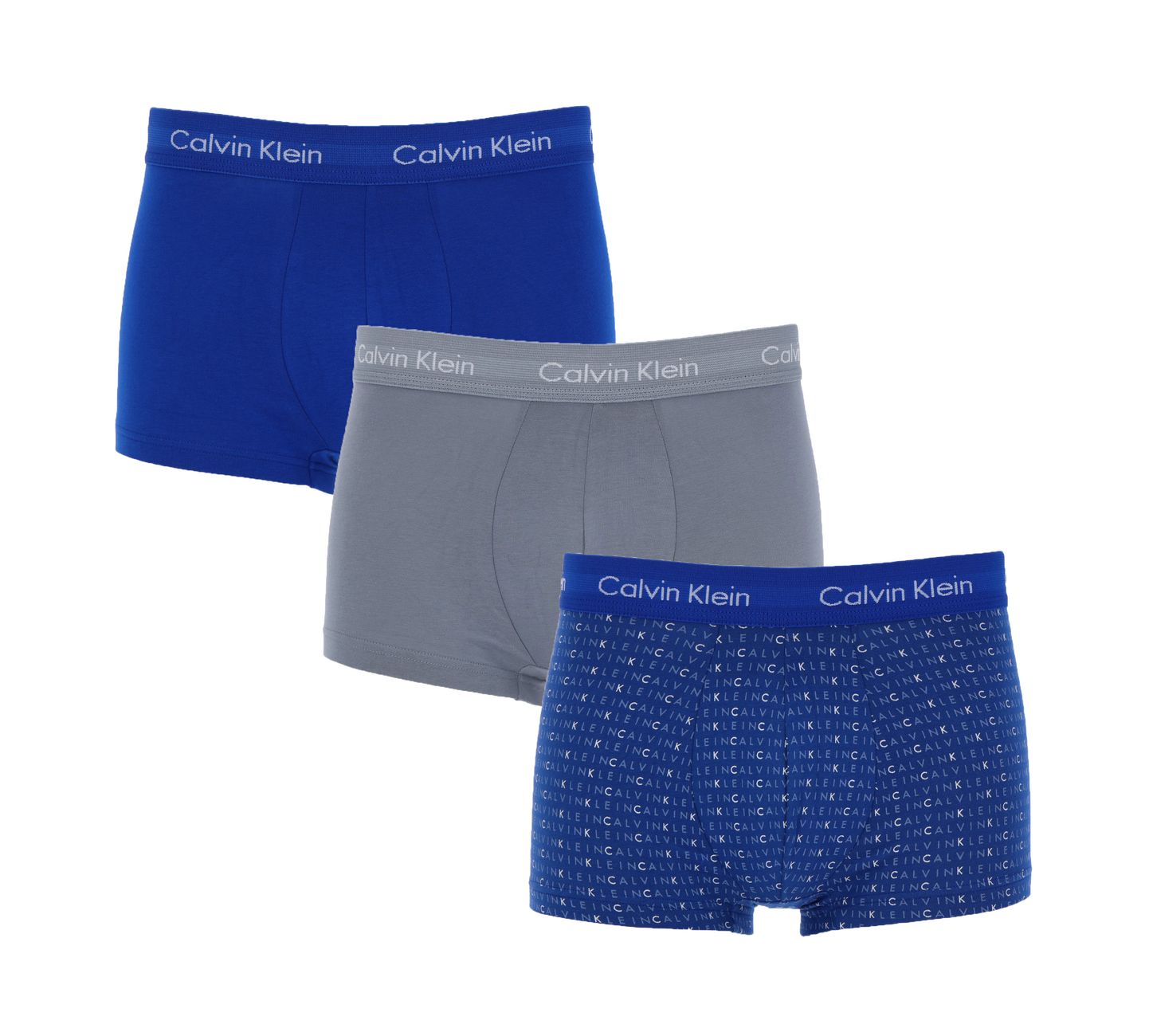 CALVIN KLEIN LOW RISE TRUNK 3er Pack Herren Boxershorts
