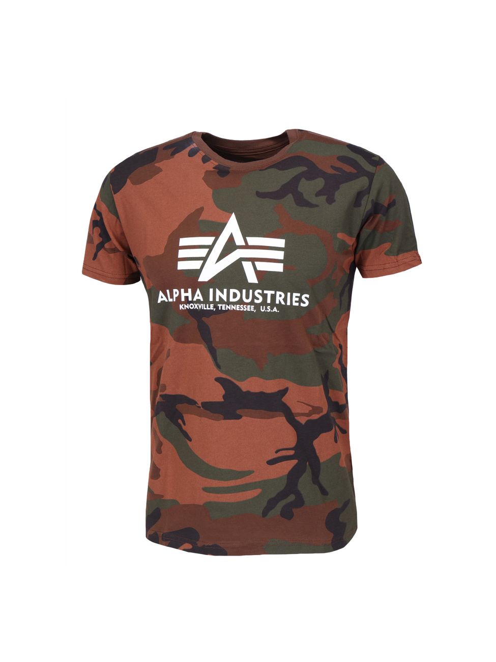 ALPHA INDUSTRIES BASIC Herren T-Shirt CAMO T NEON T REFLECTIVE FOIL T PRINT T
