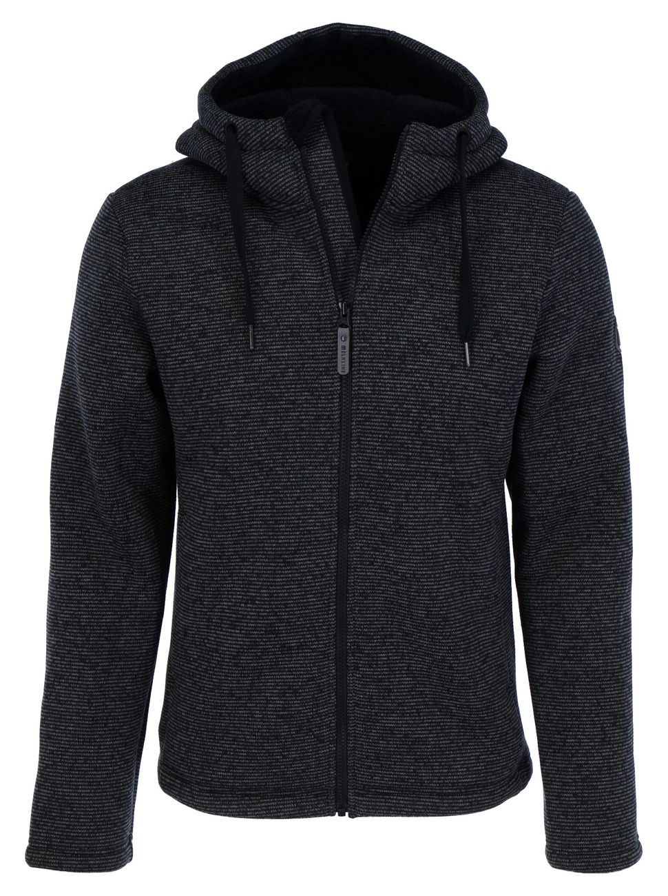 ELKLINE NO IDEA Herren Fleecejacke mit Kapuze