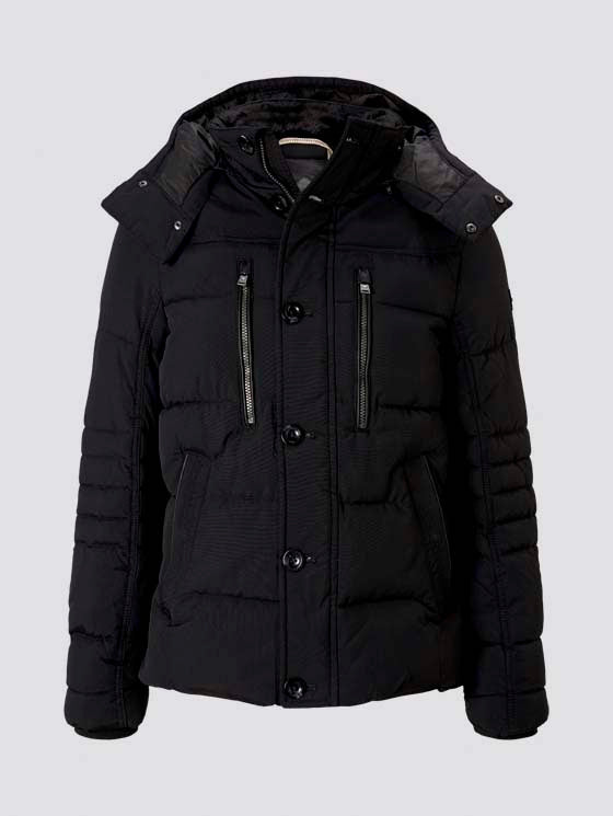 Tom Tailor Herren PUFFER JACKET Winterjacke mit Kapuze