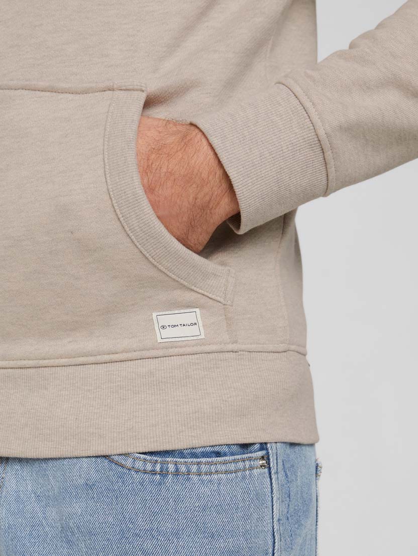 TOM TAILOR COLORBLOCK ZIPPER JACKET Herren Sweatjacket