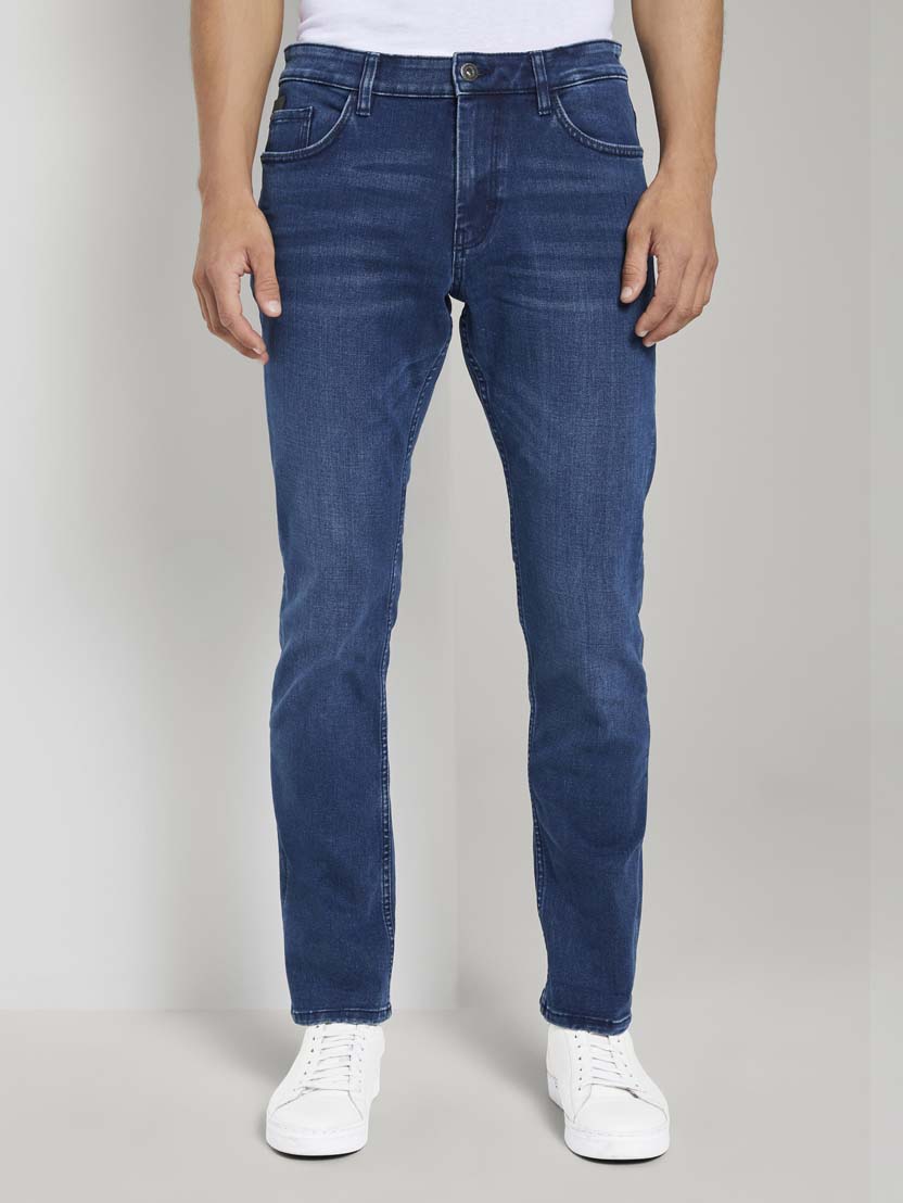 TOM TAILOR JOSH Regular Slim Herren Jeans aus Stretch-Denim