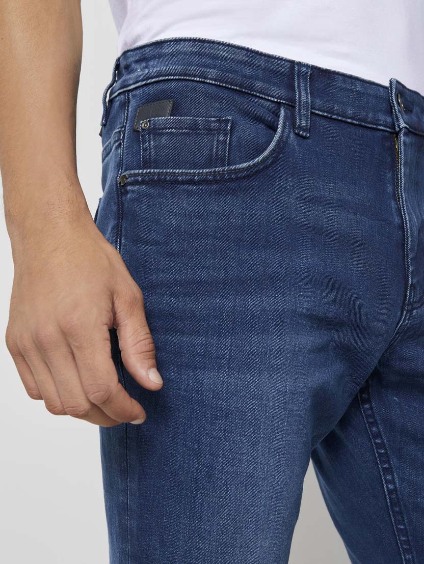 TOM TAILOR JOSH Regular Slim Herren Jeans aus Stretch-Denim