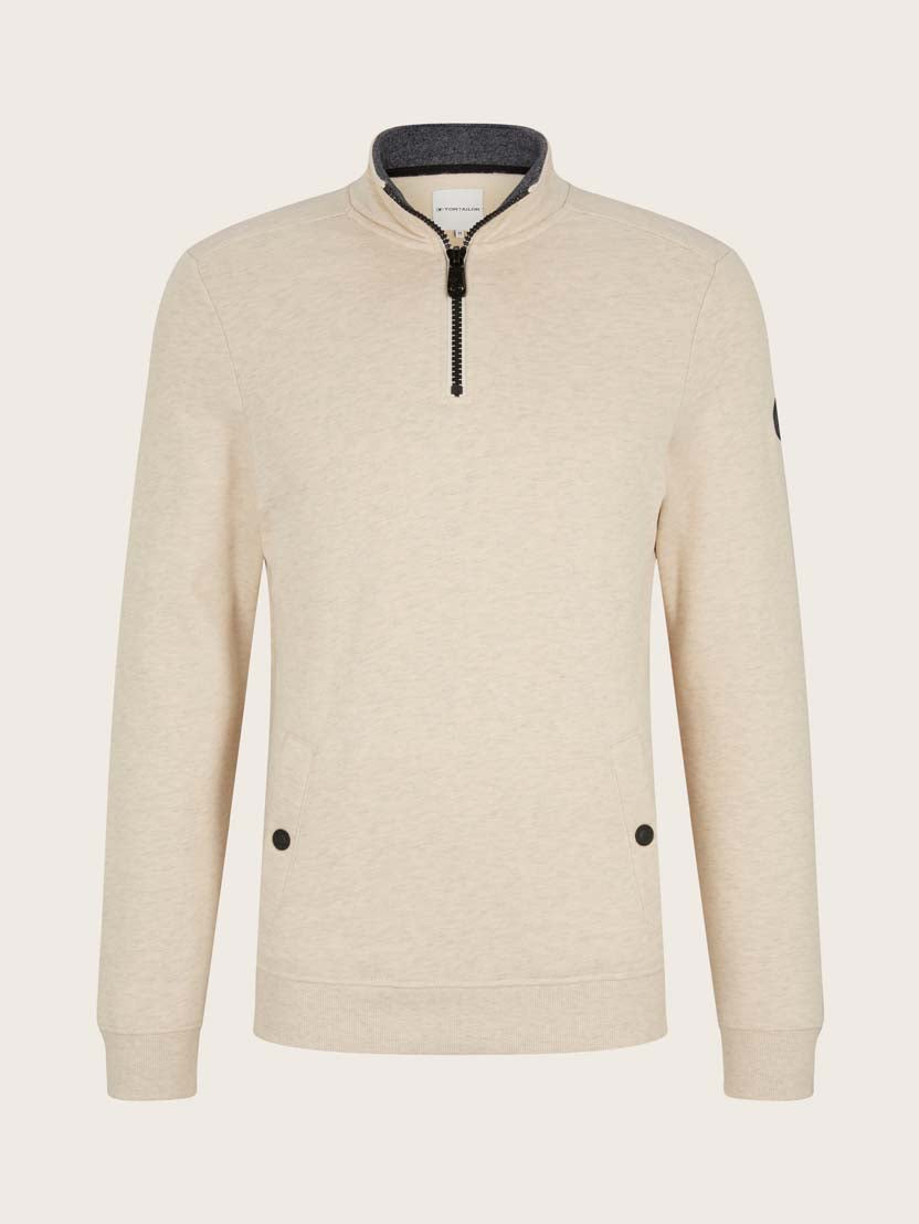 TOM TAILOR TROYER GRINDLE CONTRAST Herren Sweatshirt