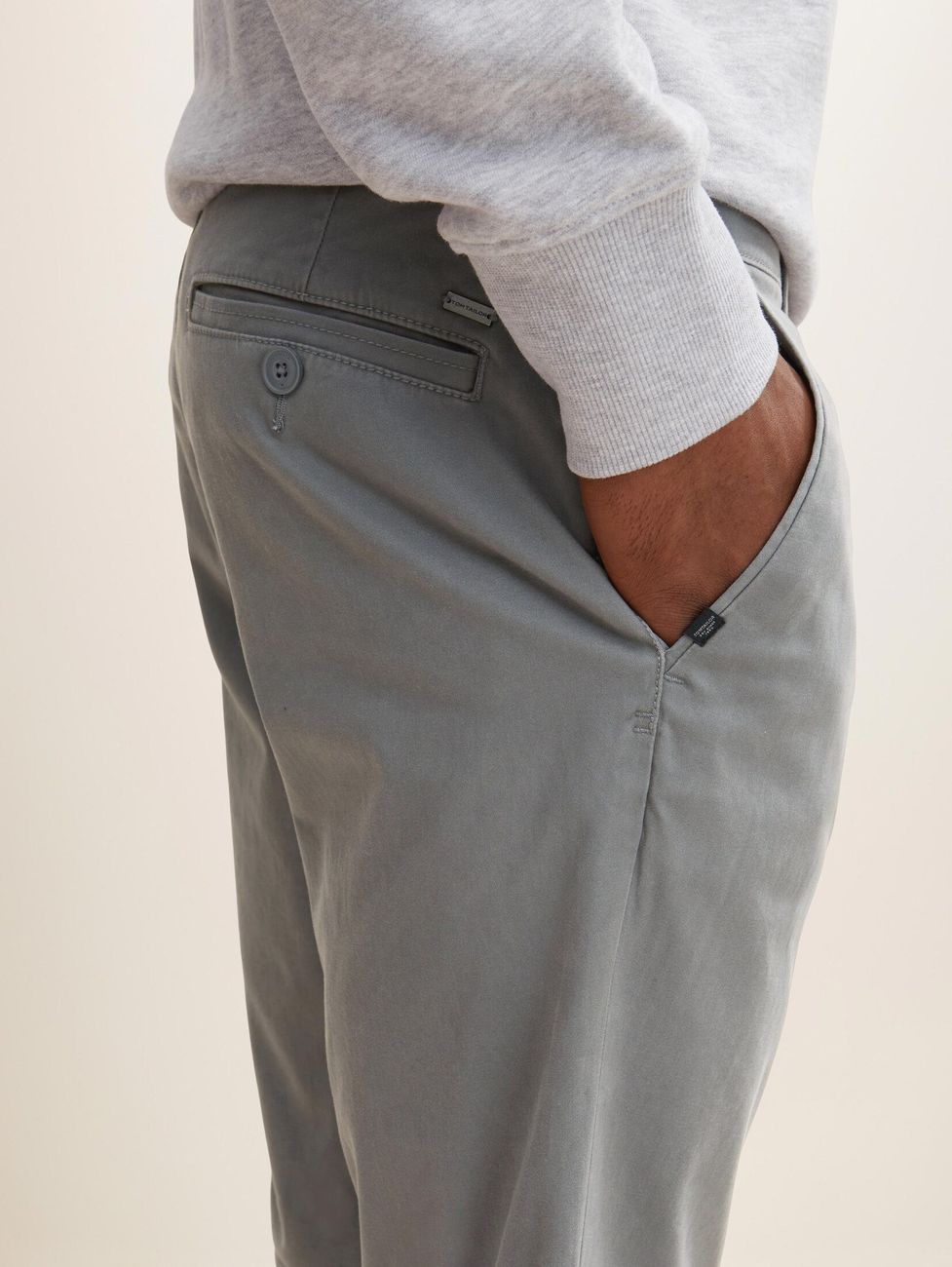 TOM TAILOR SATIN STRETCH CHINO SHORTS Herren Shorts