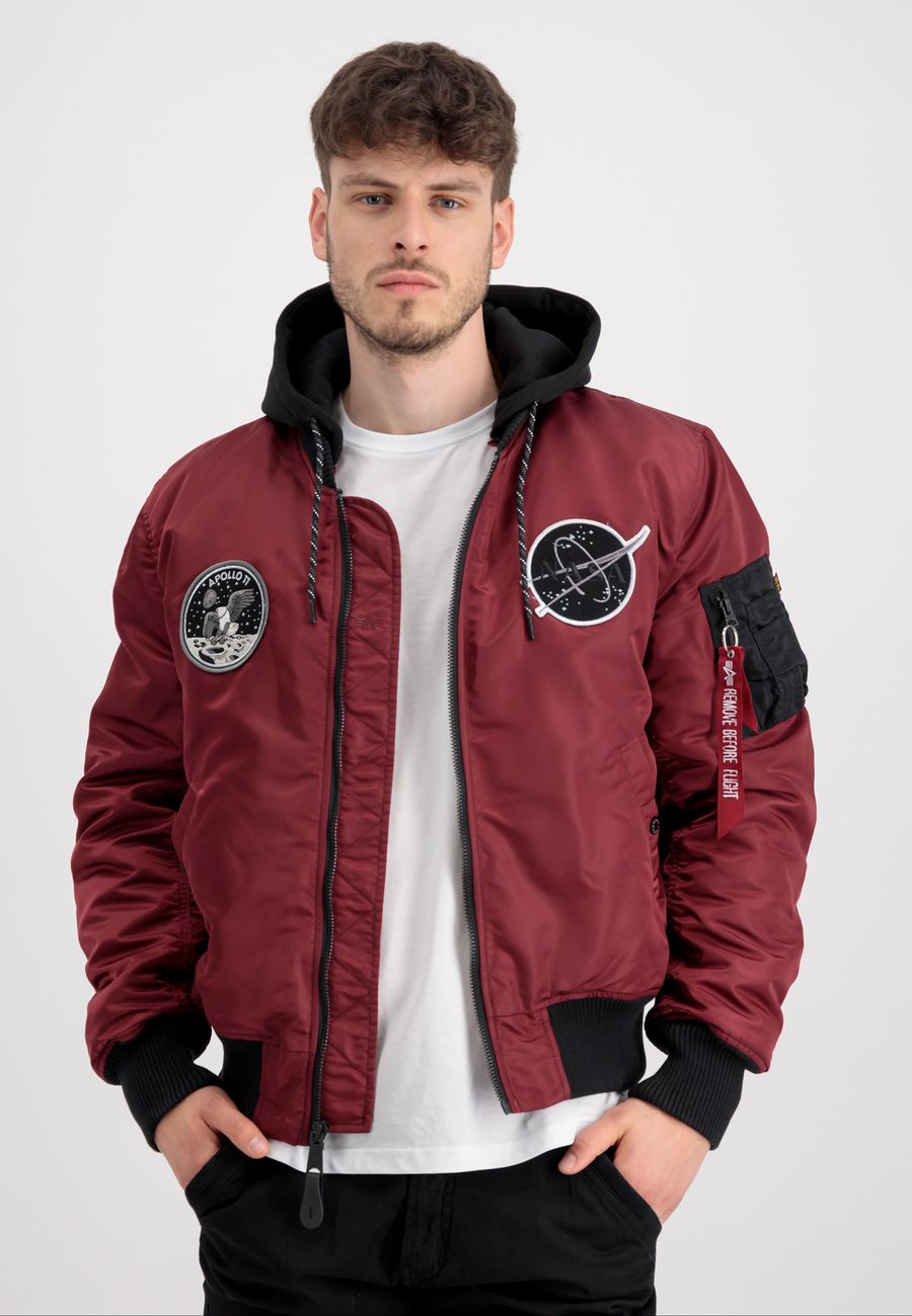 ALPHA INDUSTRIES MA-1 VF HOOD DARK SIDE Herren Jacke