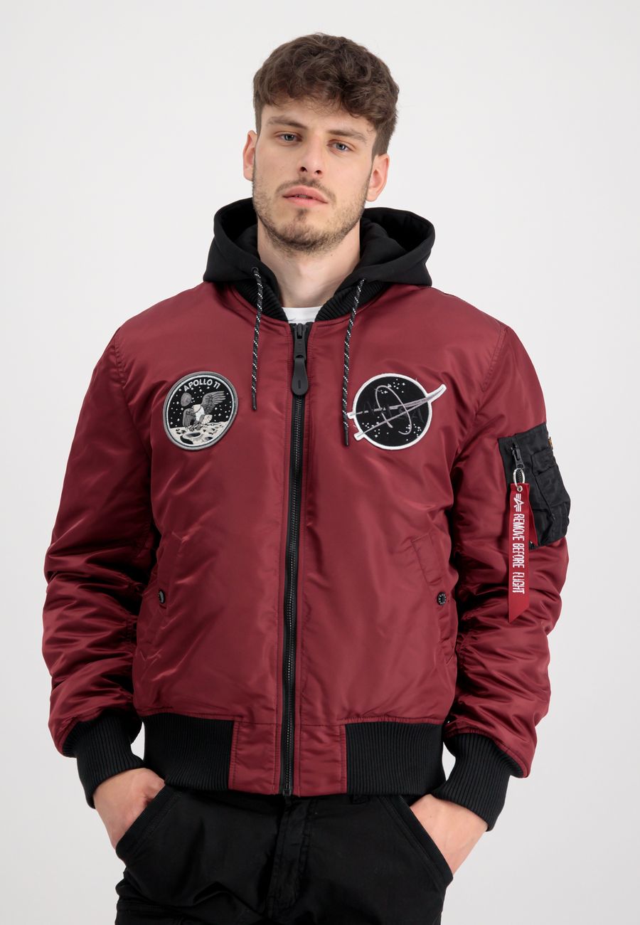 ALPHA INDUSTRIES MA-1 VF HOOD DARK SIDE Herren Jacke