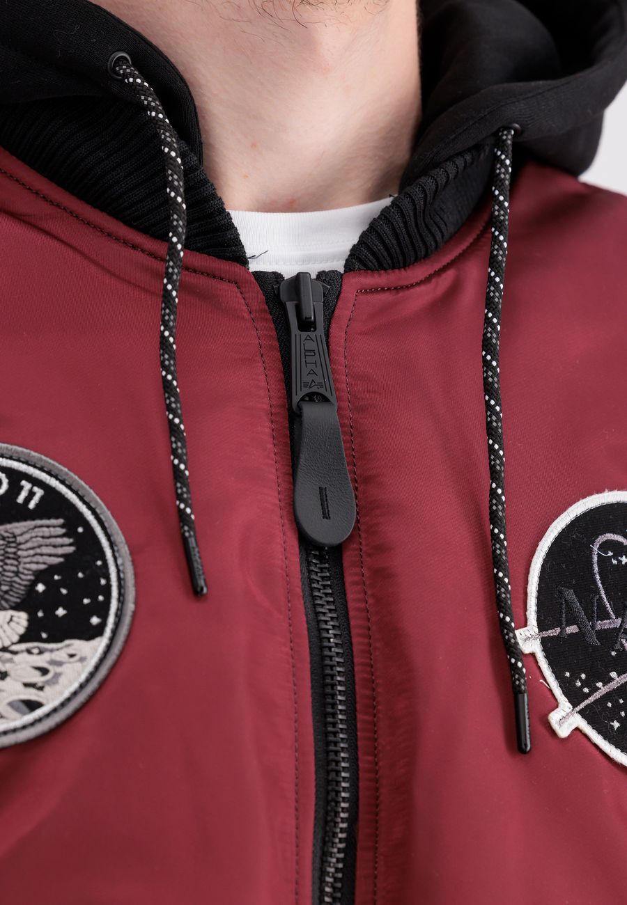 ALPHA INDUSTRIES MA-1 VF HOOD DARK SIDE Herren Jacke