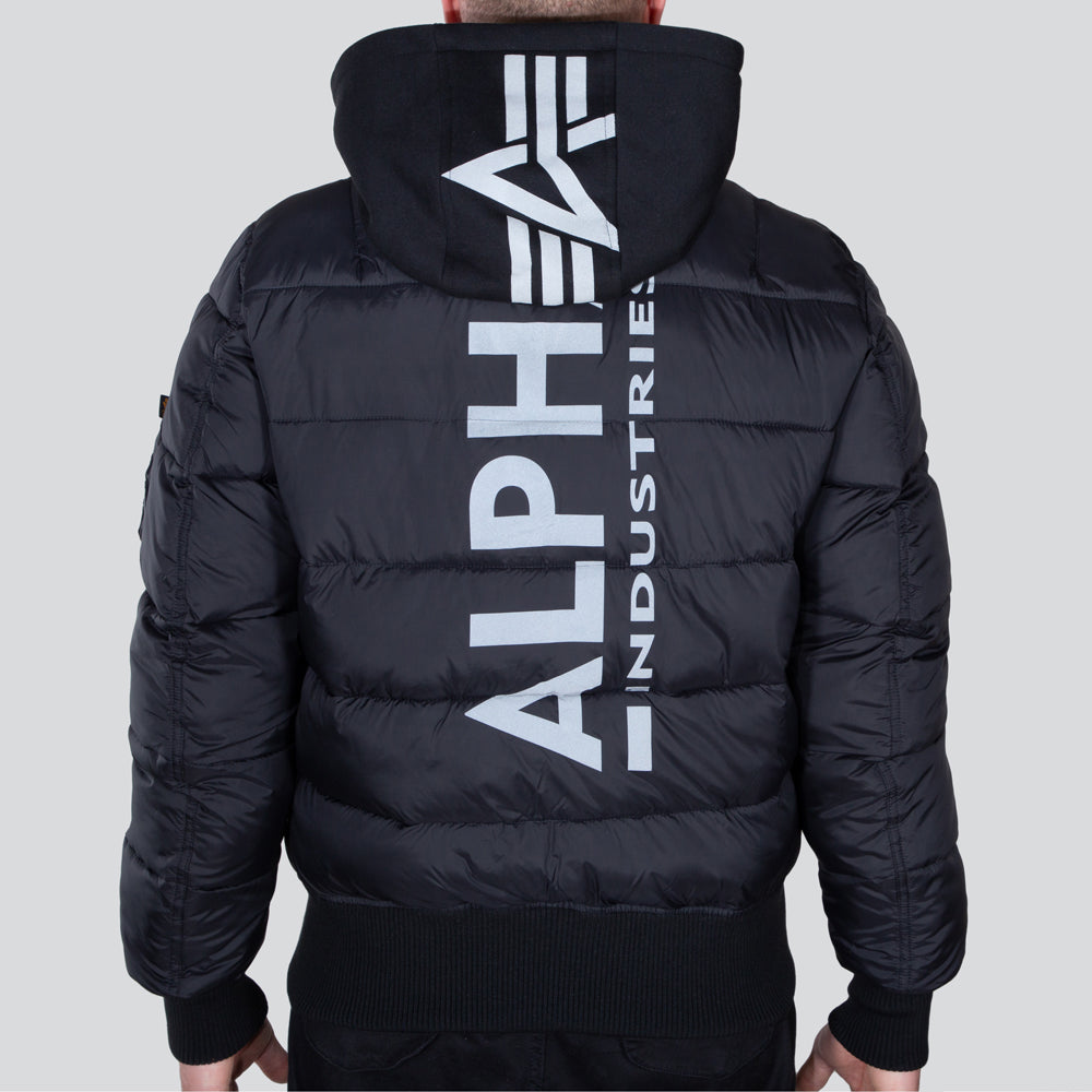 ALPHA INDUSTRIES MA-1 ZH BACK PRINT PUFFER FD Herren Jacke