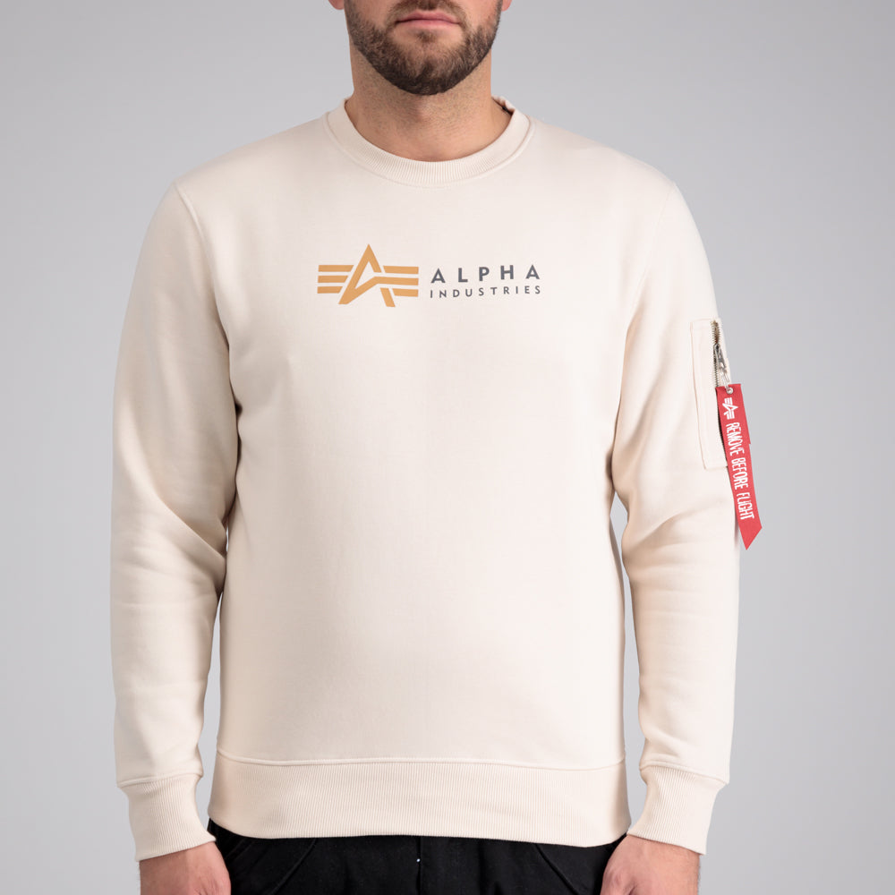 ALPHA INDUSTRIES ALPHA LABEL SWEATER Herren Sweatshirt