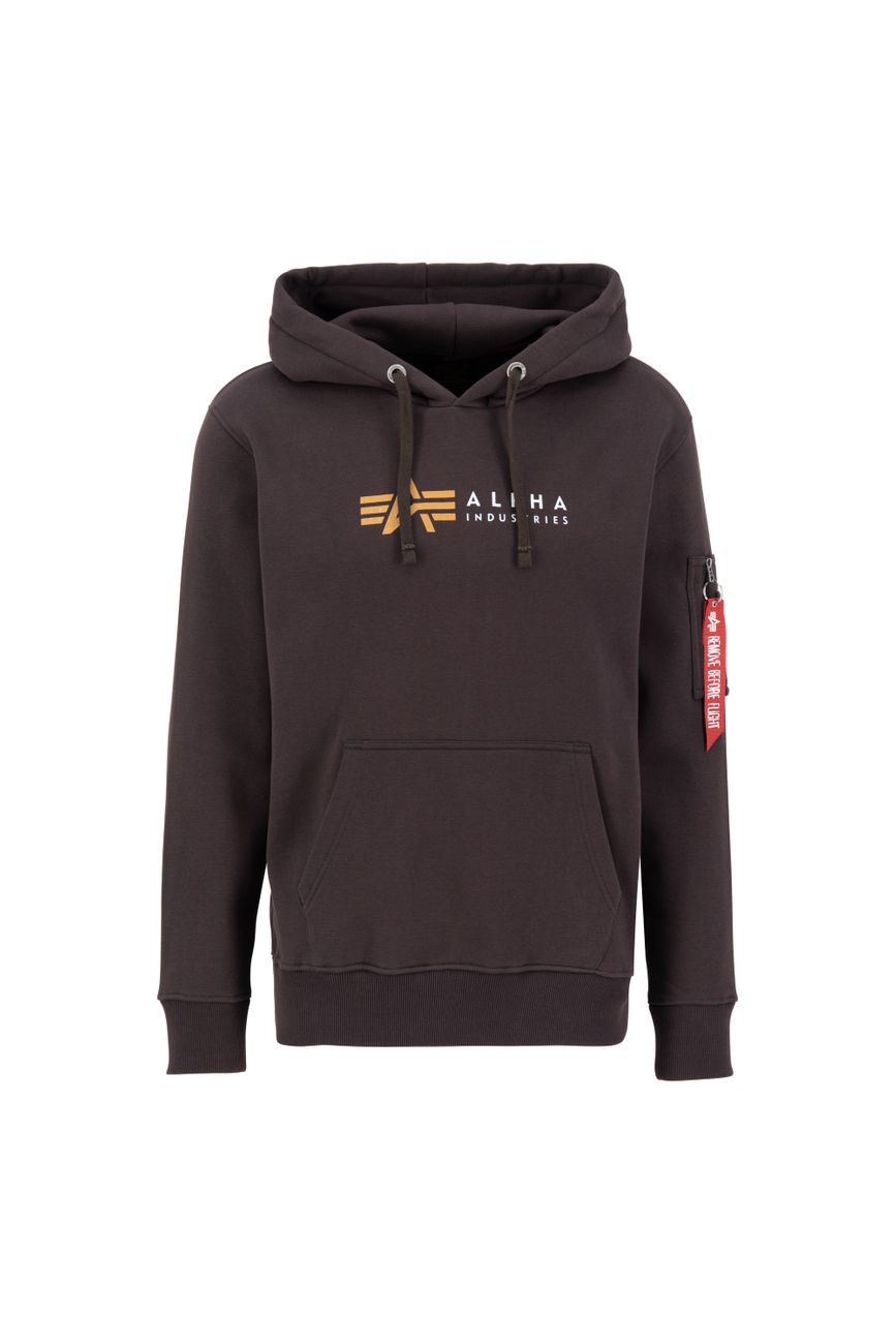 ALPHA INDUSTRIES ALPHA LABEL HOODY Herren Kapuzenpullover