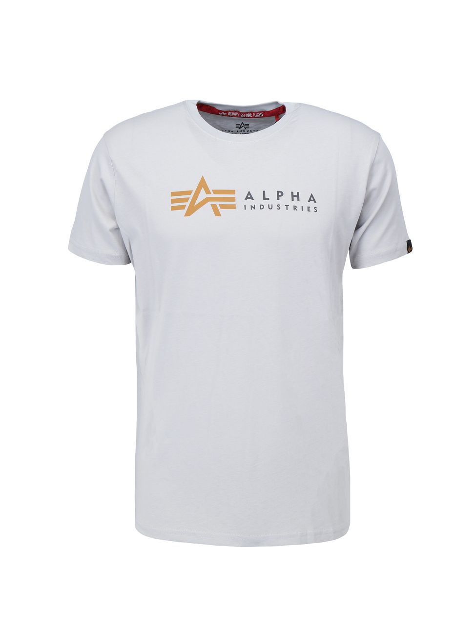 ALPHA INDUSTRIES ALPHA LABEL T Herren Logo T-Shirt