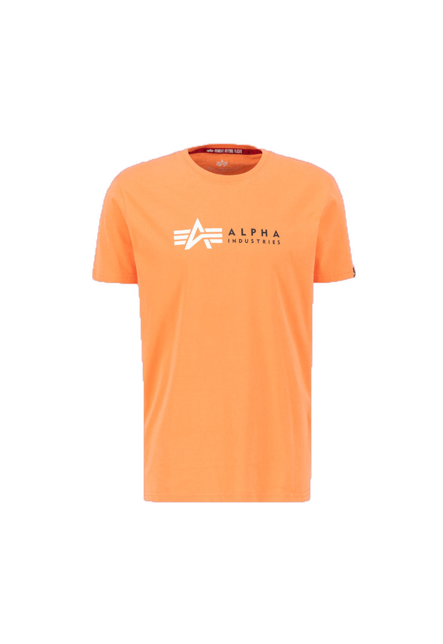 ALPHA INDUSTRIES ALPHA LABEL T Herren Logo T-Shirt