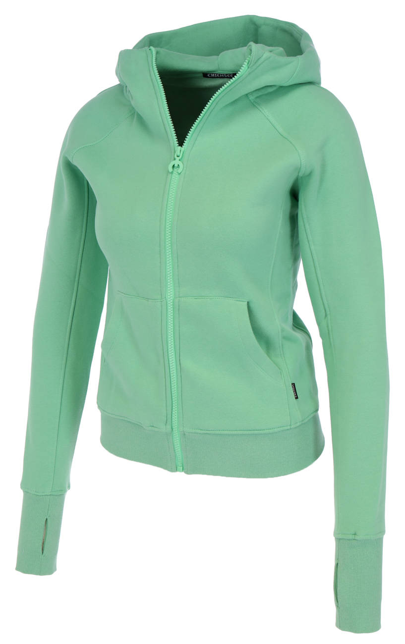 CHIEMSEE Damen Full Zip Sweatjacke mit Kapuze