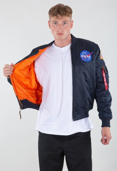 ALPHA INDUSTRIES MA-1 VF NASA Herren Fliegerjacke 166107