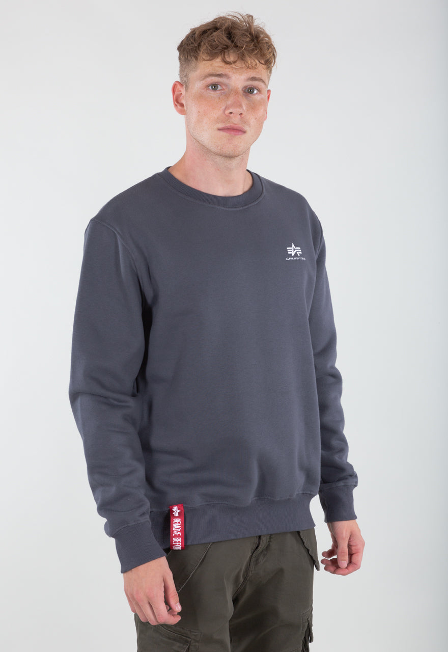 ALPHA INDUSTRIES BASIC SWEATER SMALL LOGO Herren Sweater