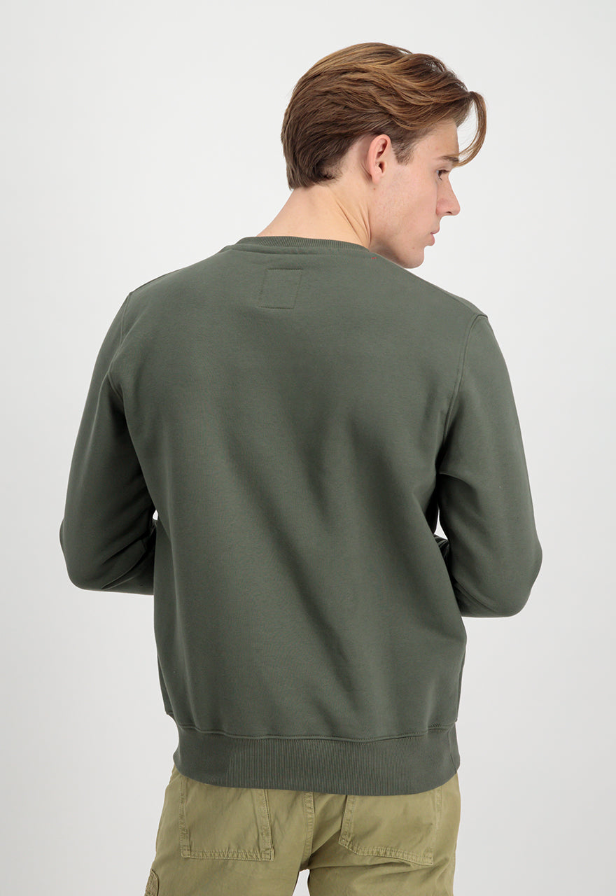ALPHA INDUSTRIES BASIC SWEATER SMALL LOGO Herren Sweater