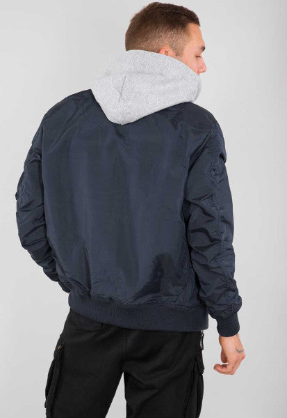 ALPHA INDUSTRIES - MA-1 TT Hood Bomberjacke mit Kapuze
