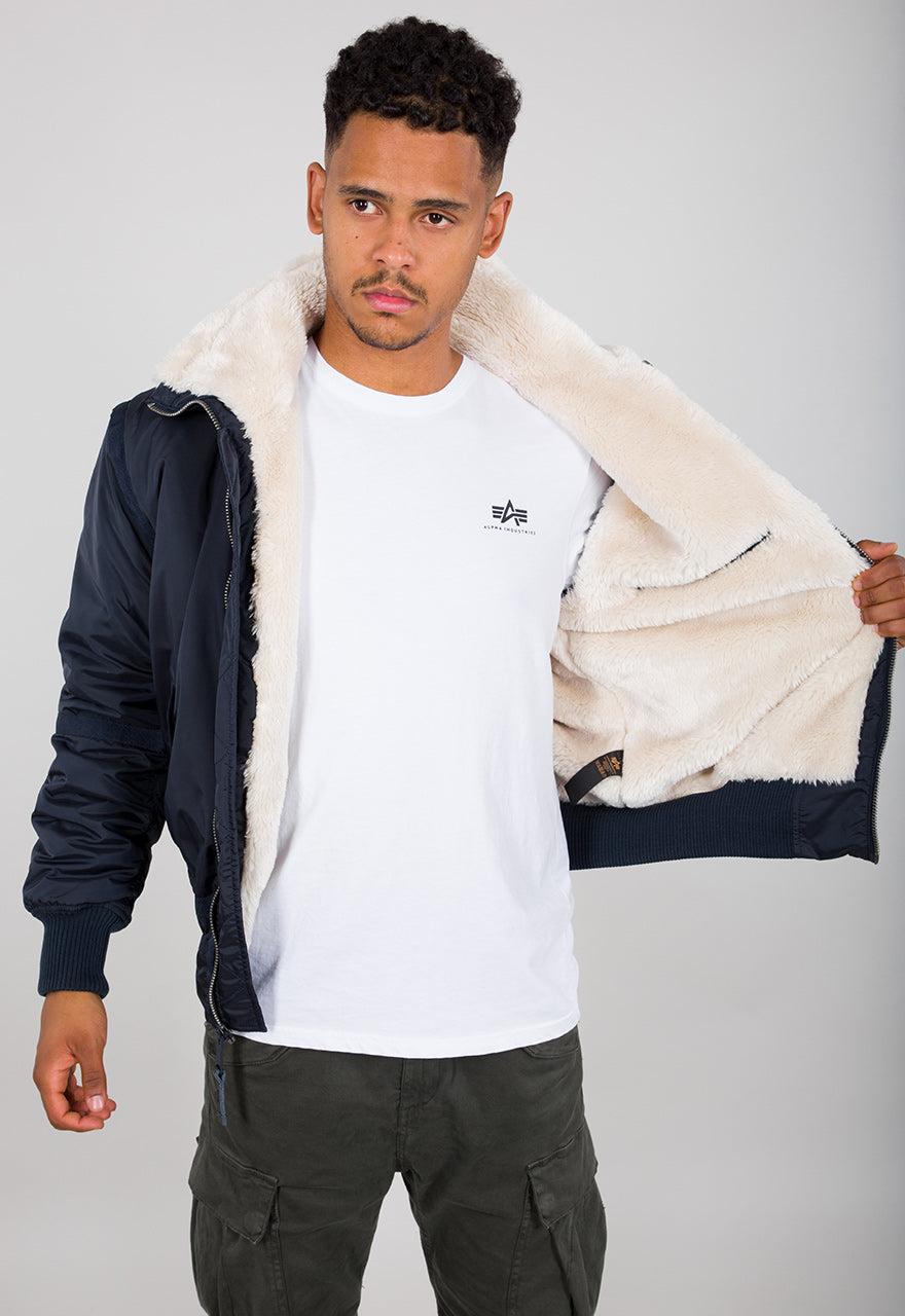 ALPHA INDUSTRIES B15-III TT TWO TONE Herren gefütterte Bomberjacke