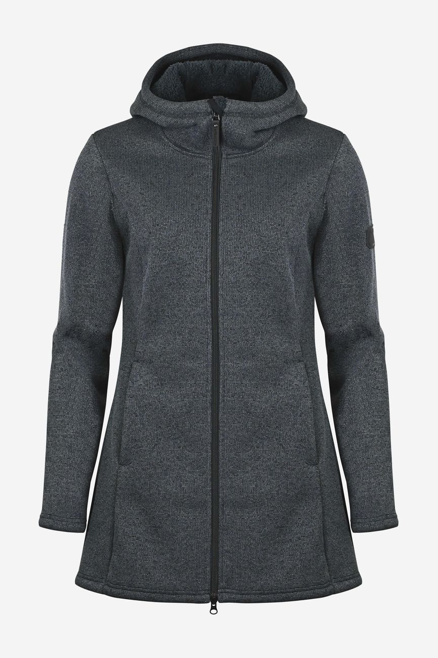 ELKLINE MORNING DEW Damen Winddichter Strick-Fleecemantel