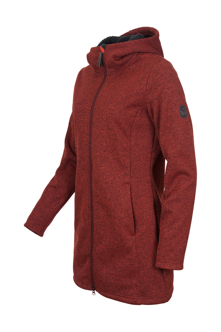 ELKLINE MORNING DEW Damen Winddichter Strick-Fleecemantel