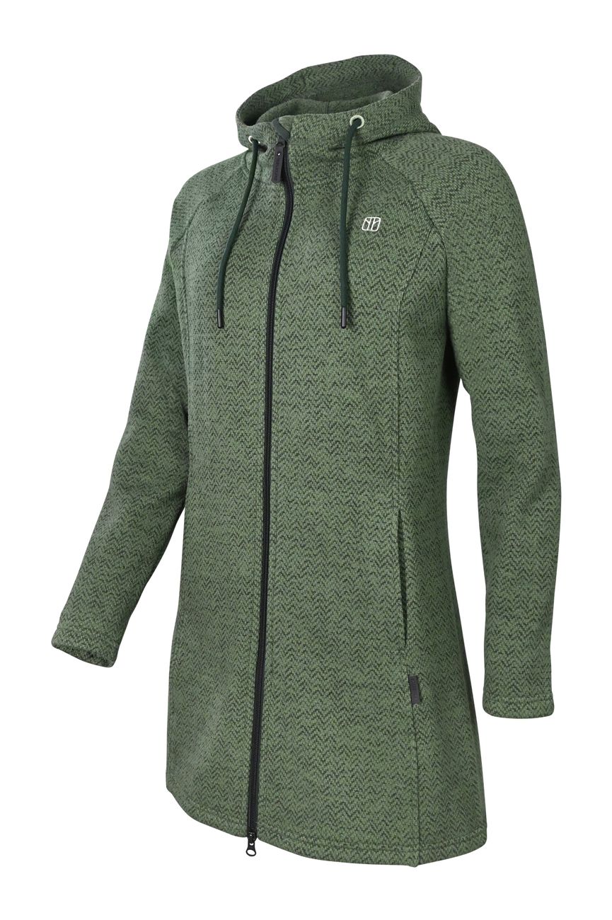 ELKLINE DURCHGEWÄRMT Damen Fleecejacke mit Kapuze