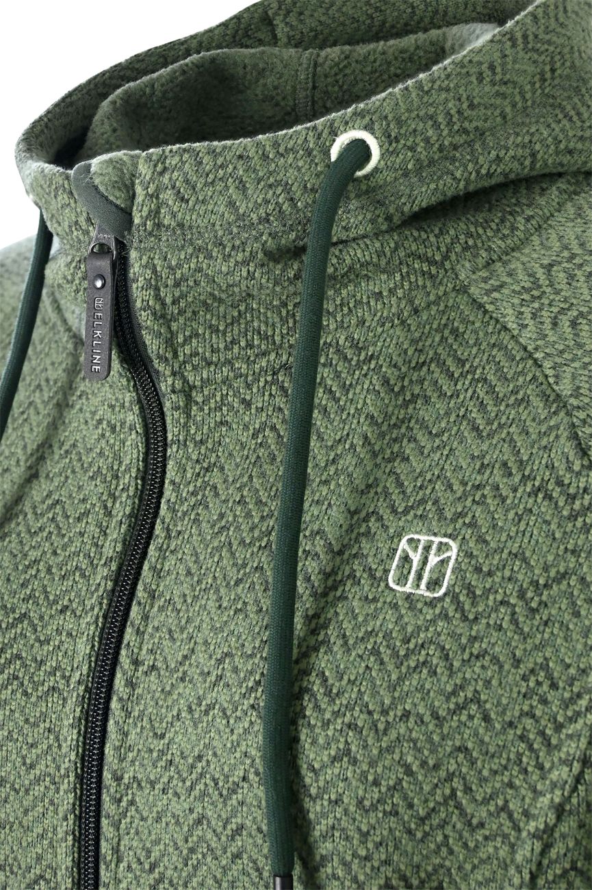 ELKLINE DURCHGEWÄRMT Damen Fleecejacke mit Kapuze