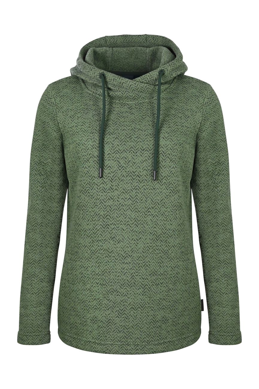 ELKLINE VENUS Damen Strickfleecepullover Zick-Zack Muster