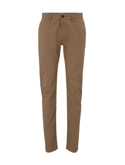 Tom Tailor Herren Travis Slim Chino Hose im Washed-Look