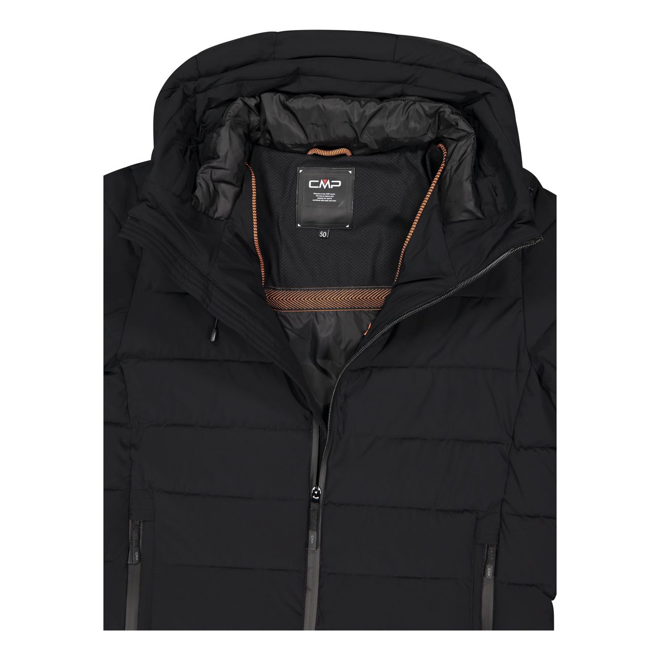 CMP MAN JACKET FIX HOOD Herren Winterjacke