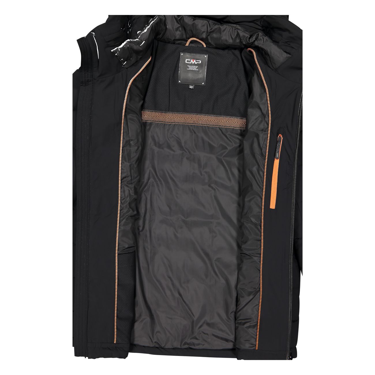 CMP MAN JACKET FIX HOOD Herren Winterjacke