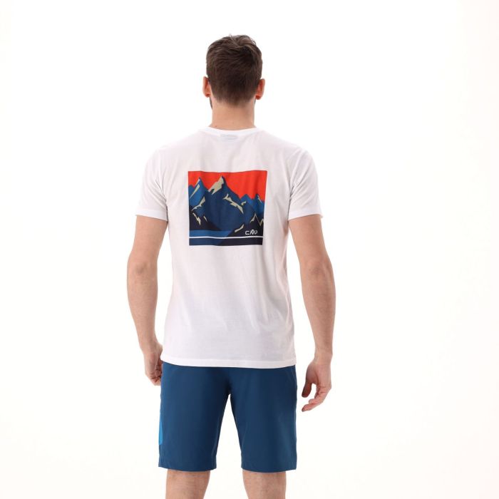 CMP MAN T-SHIRT Herren T-Shirt mit Aufdruck