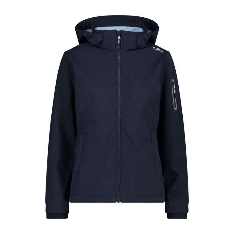 CMP WOMAN JACKET ZIP HOOD Damen Softshelljacke