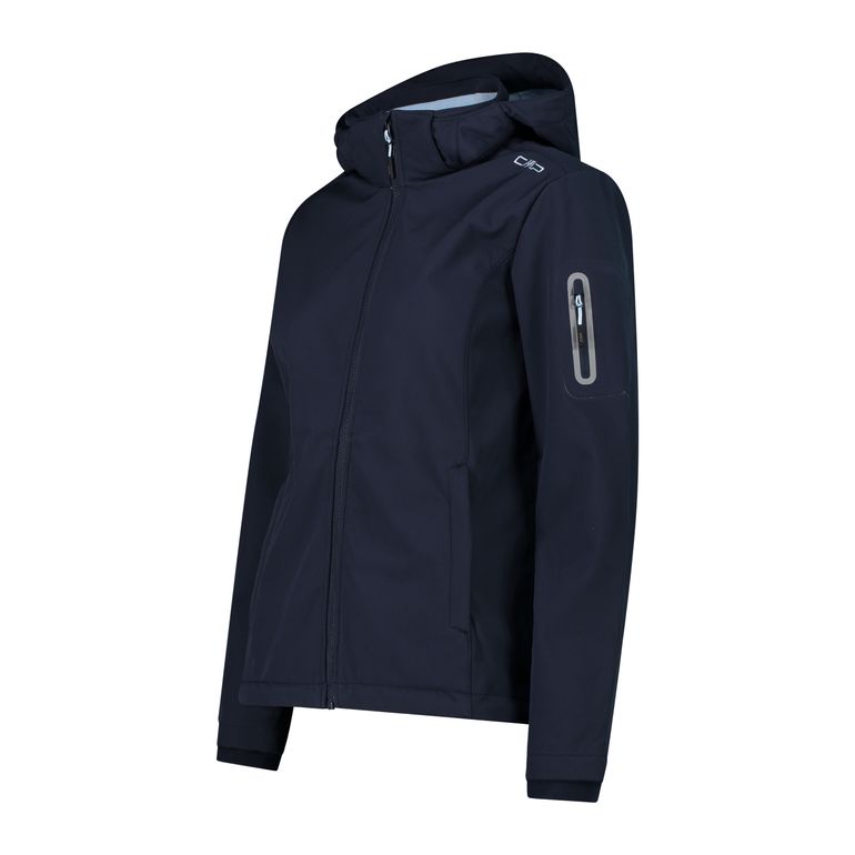 CMP WOMAN JACKET ZIP HOOD Damen Softshelljacke