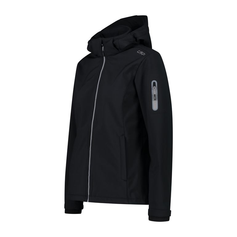 CMP WOMAN JACKET ZIP HOOD Damen Softshelljacke