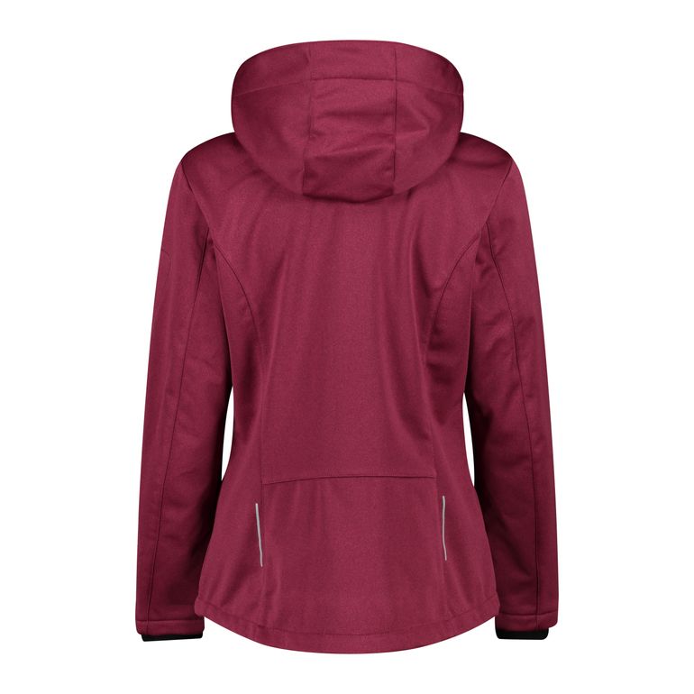 CMP WOMAN JACKET ZIP HOOD Damen Softshelljacke