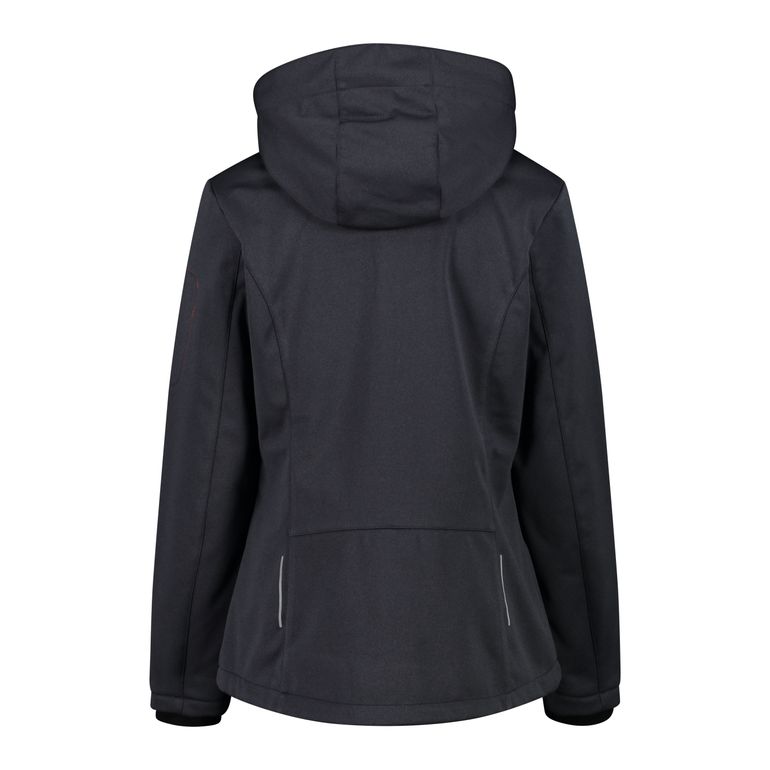 CMP WOMAN JACKET ZIP HOOD Damen Softshelljacke