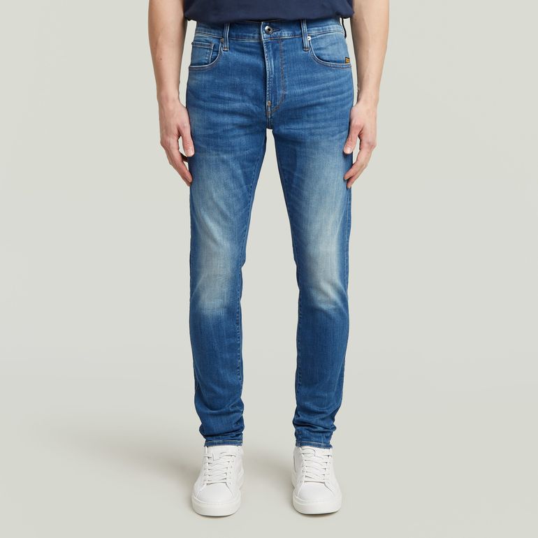 G-STAR RAW REVEND SKINNY MEDIUM INDIGO AGED Herren Jeans
