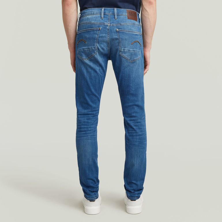 G-STAR RAW REVEND SKINNY MEDIUM INDIGO AGED Herren Jeans
