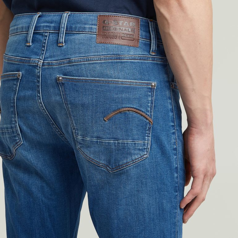G-STAR RAW REVEND SKINNY MEDIUM INDIGO AGED Herren Jeans