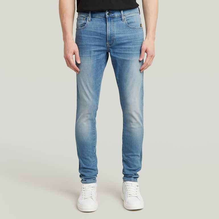 G-STAR RAW REVEND SKINNY LT INDIGO AGED Herren Jeans