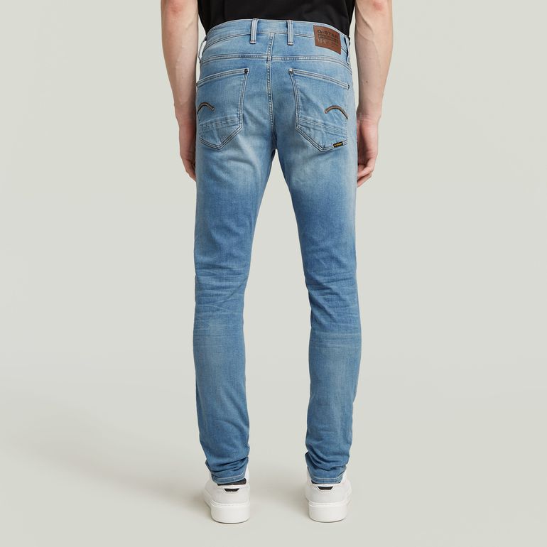 G-STAR RAW REVEND SKINNY LT INDIGO AGED Herren Jeans