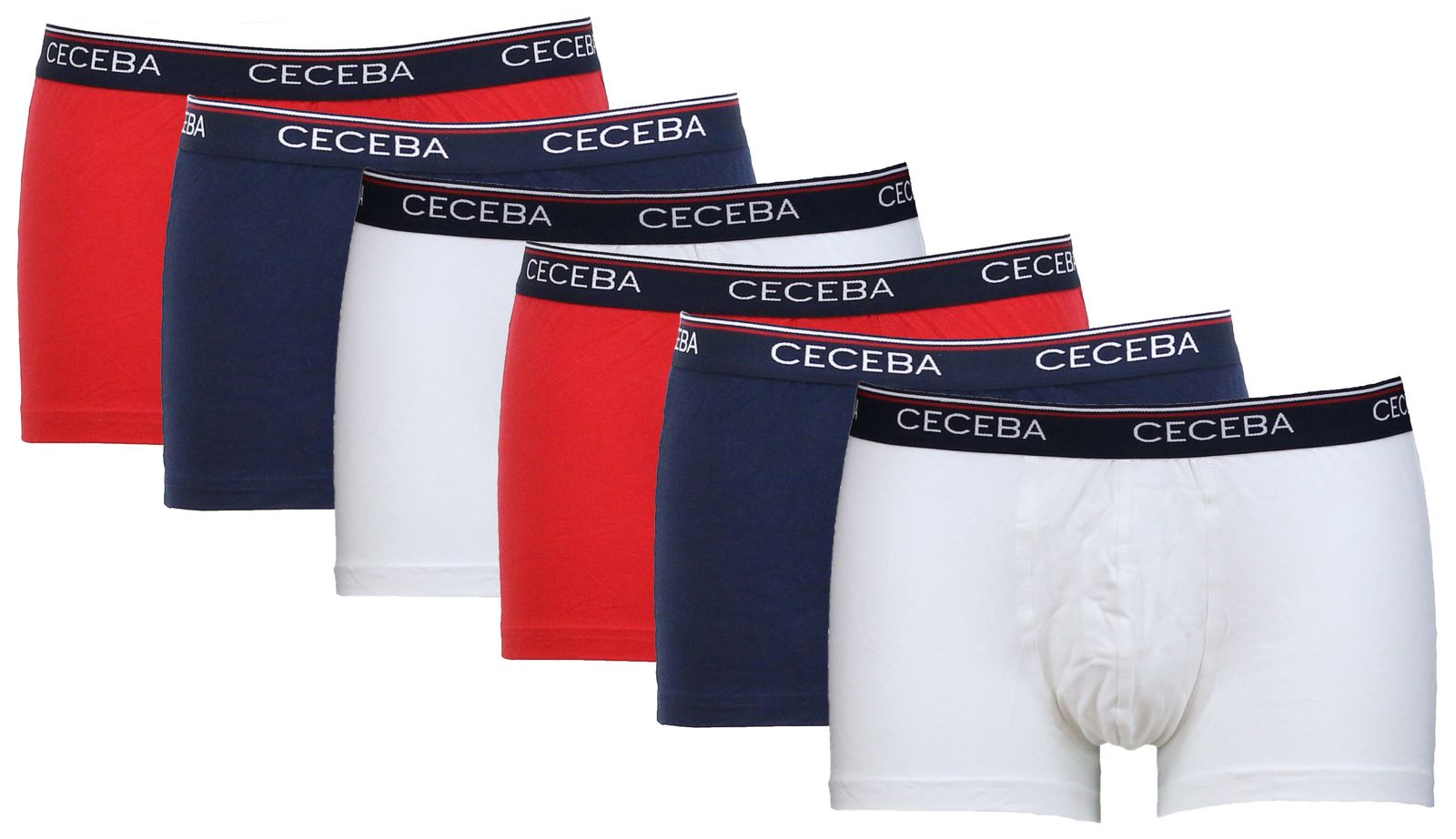 Ceceba Herren Boxershorts 6er Pack