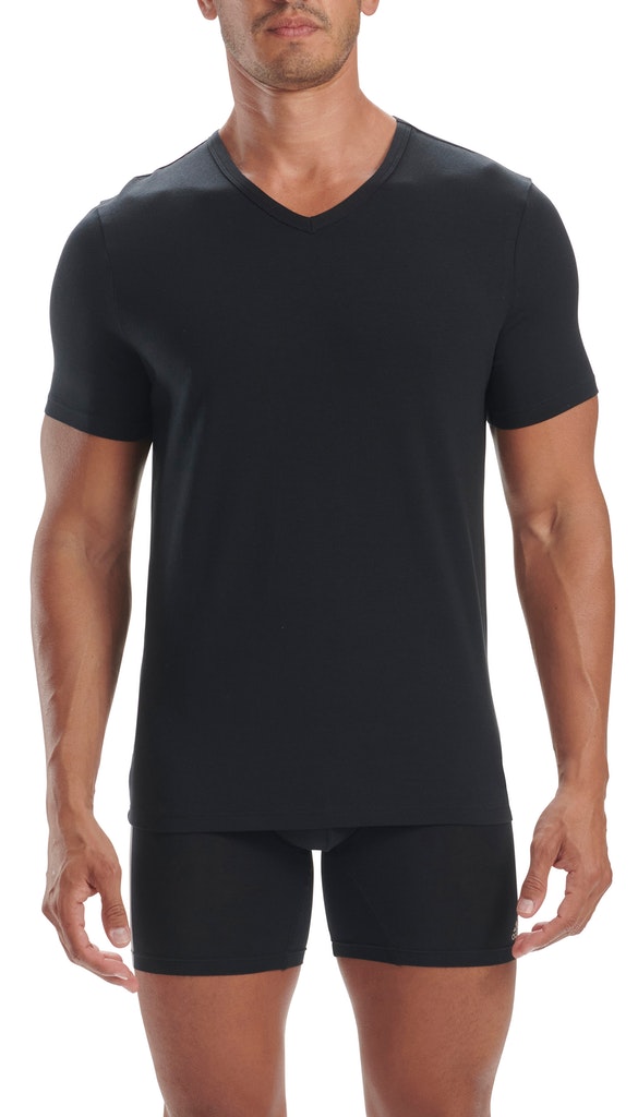 ADIDAS ACTIVE CORE COTTON V-NECK T-SHIRT 3er PACK Herren T-Shirt