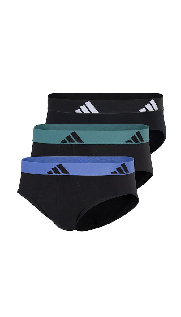 ADIDAS ACTIVE FLEX COTTON SLIPS BRIEF 3PK Herren Slips