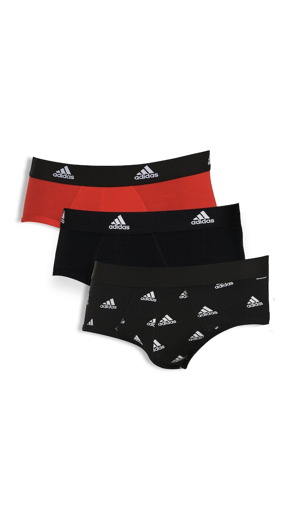 ADIDAS ACTIVE FLEX COTTON SLIPS BRIEF 3PK Herren Slips